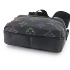 Louis Vuitton Comet Messenger Shoulder Bag Leather Black Multicolor — view 4
