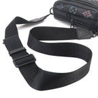 Louis Vuitton Comet Messenger Shoulder Bag Leather Black Multicolor — view 5
