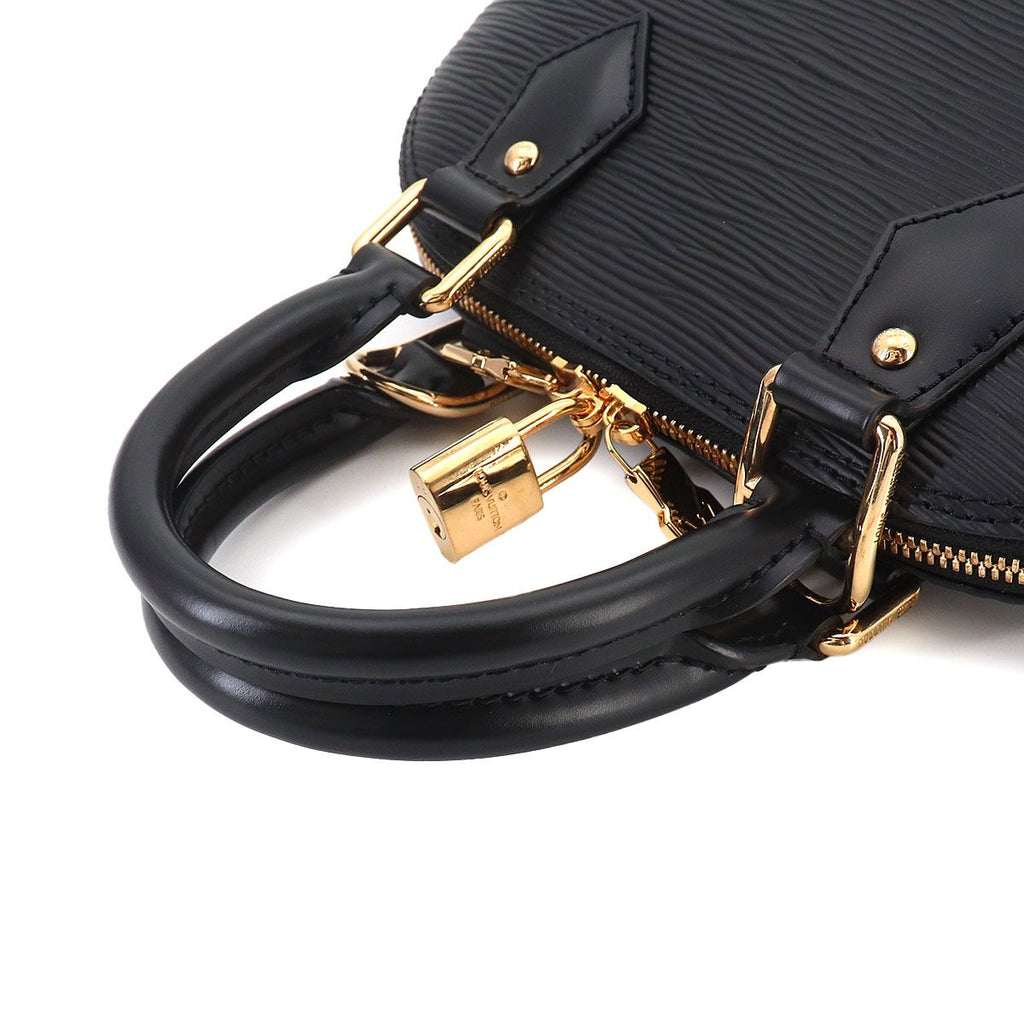 Louis Vuitton LV Takashi Murakami Epi Alma BB 2-Way Bag Black — view 6
