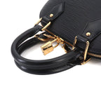 Louis Vuitton LV Takashi Murakami Epi Alma BB 2-Way Bag Black — view 6