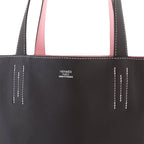 Hermes Neo Double Sens 35 Reversible Tote Swift Ebene Rose Sakura — view 8