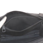 Louis Vuitton Monogram Taurillon Soft Trunk Wallet Shoulder Bag Black — view 8