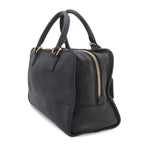 Loewe Amazona 36 Hand Bag Leather Black Gold Anagram — view 3
