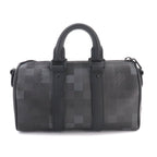 Louis Vuitton Damoflage Black Keepall Bandouliere 25 2-Way — view 2