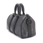 Louis Vuitton Damoflage Black Keepall Bandouliere 25 2-Way — view 3