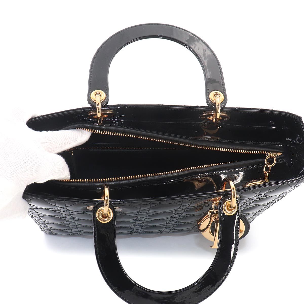 Dior Cannage Lady Large 2-Way — view 7