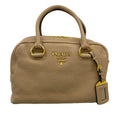 Prada Handbag Beige Leather