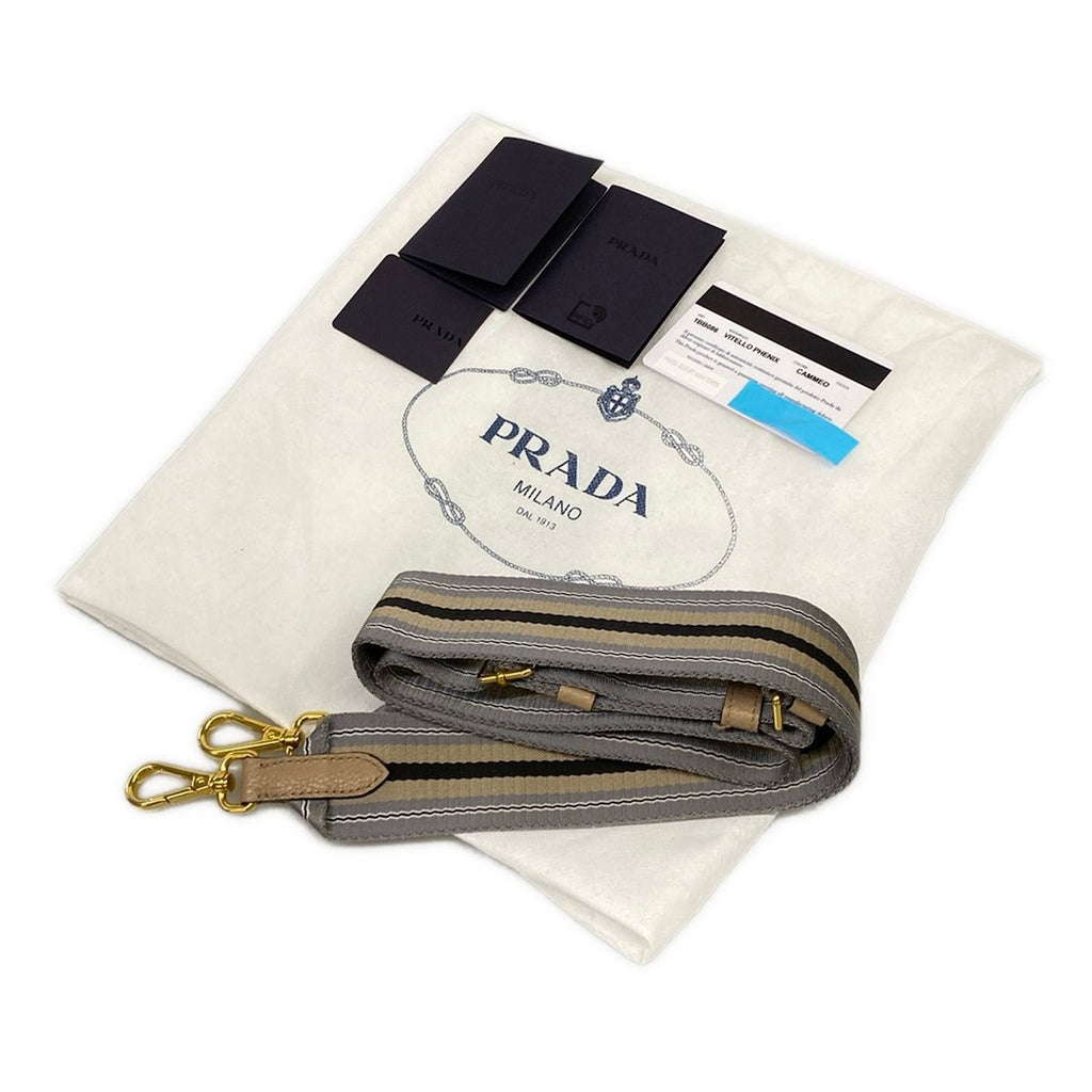Prada Handbag Beige Leather — view 8