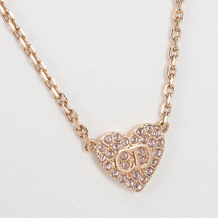 Dior Necklace Metal Pink — view 2