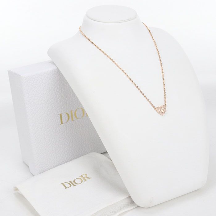 Dior Necklace Metal Pink
