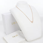 Dior Necklace Metal Pink