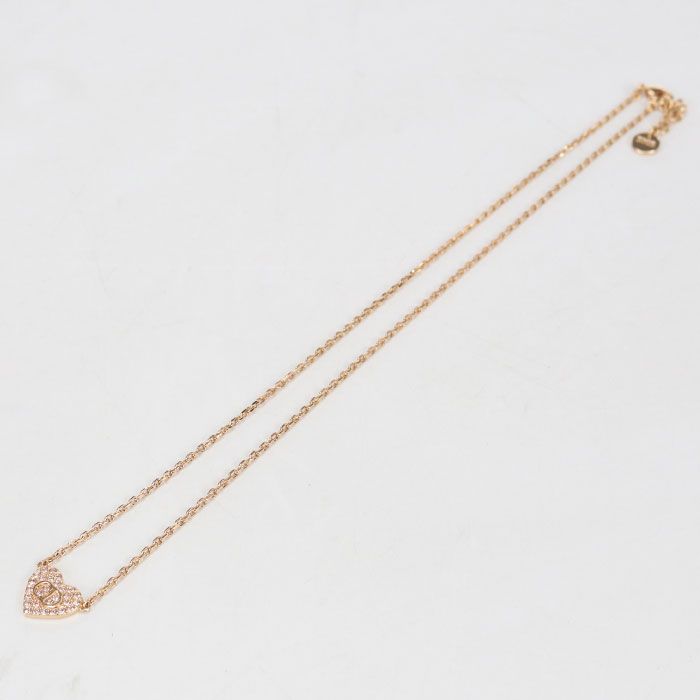 Dior Necklace Metal Pink — view 3