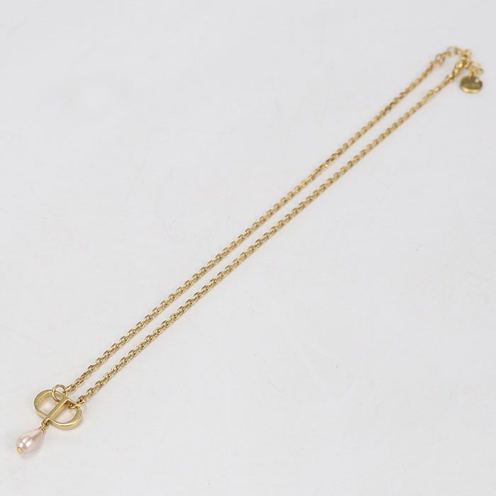 Dior Necklace Metal Gold — view 3