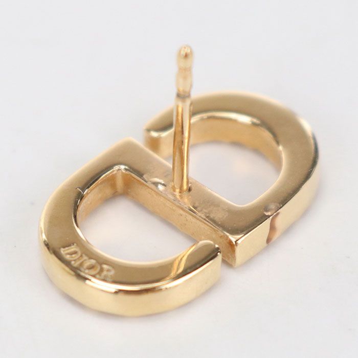 Dior Petit CD Stud Earrings — view 3