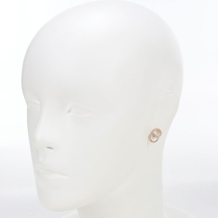 Dior Petit CD Stud Earrings — view 5