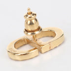Dior Petit CD Stud Earrings — view 4