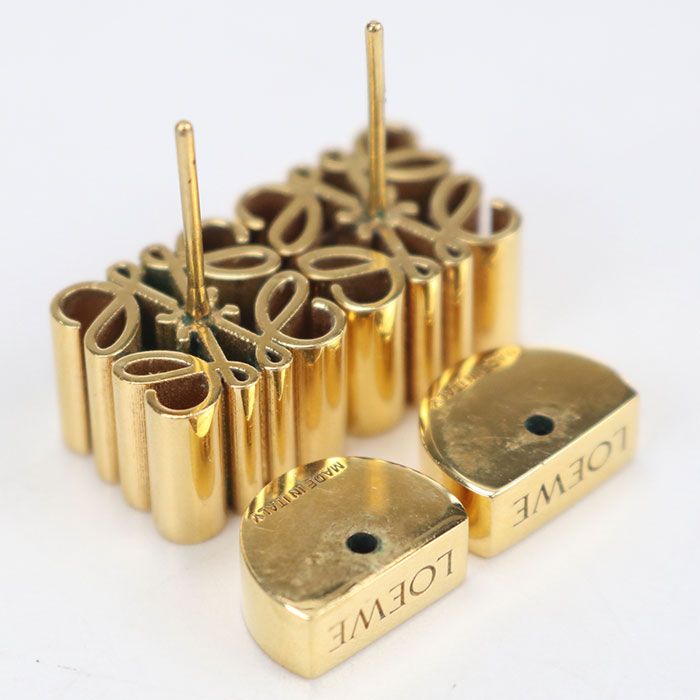 Loewe Anagram Earrings Metal — view 3