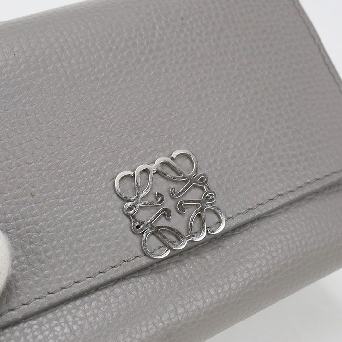 Loewe Vertical Wallet Small Anagram Trifold Calf — view 9