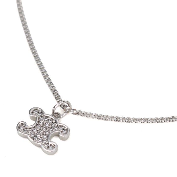 Celine Triomphe Necklace Metal — view 2