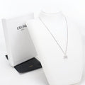 Celine Triomphe Necklace Metal