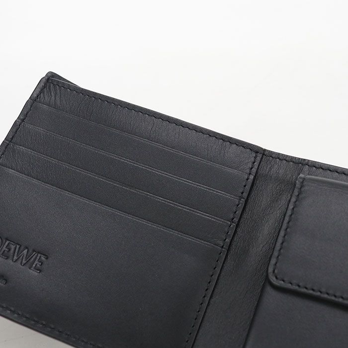 Loewe Bifold Coin Wallet Puzzle Classic Calf — view 4
