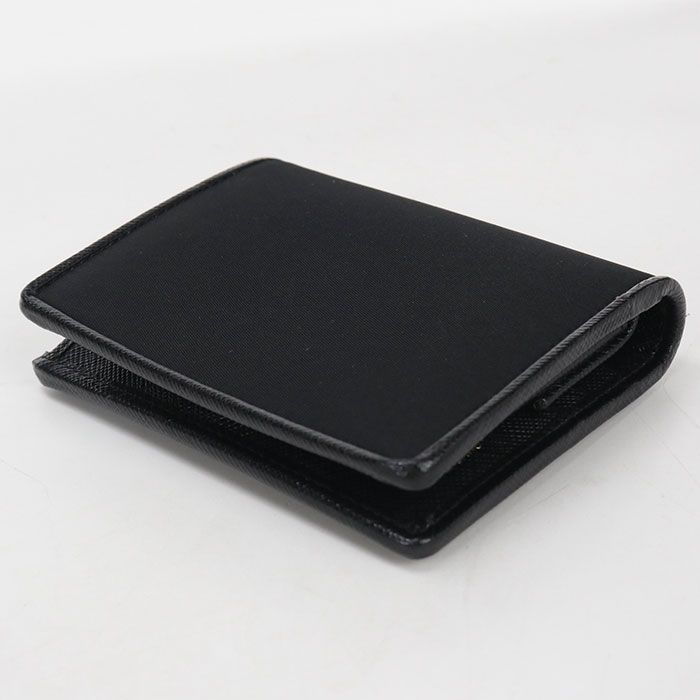 Prada Triangle Bifold Wallet Nylon — view 2