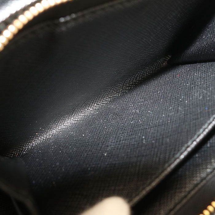 Prada Saffiano Leather Bifold Wallet Calf — view 7
