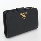 Prada Saffiano Leather Bifold Wallet Calf