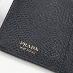 Prada Saffiano Leather Bifold Wallet Calf — view 5