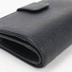 Prada Saffiano Leather Bifold Wallet Calf — view 8