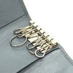 Gucci Key Case Guccissima Leather Gray Key Holder — view 7