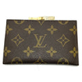 Louis Vuitton Bifold Wallet Compact Usa Limited Monogram Canvas Brown