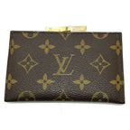 Louis Vuitton Bifold Wallet Compact Usa Limited Monogram Canvas Brown