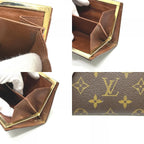 Louis Vuitton Bifold Wallet Compact Usa Limited Monogram Canvas Brown — view 9