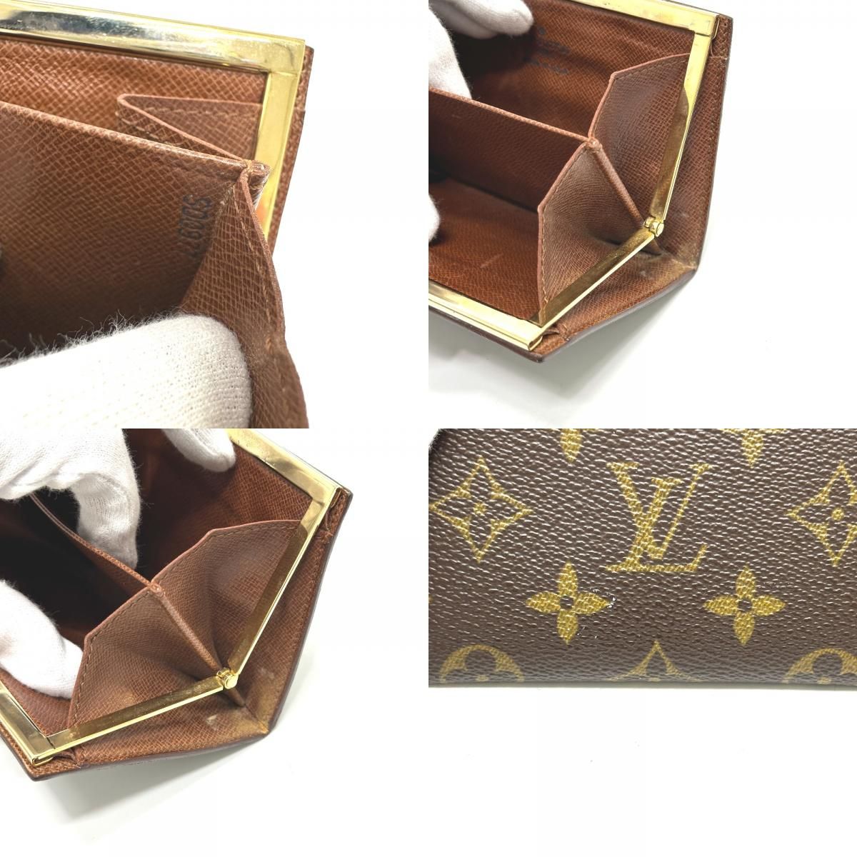 Louis Vuitton Bifold Wallet Compact Usa Limited Monogram Canvas Brown — view 9