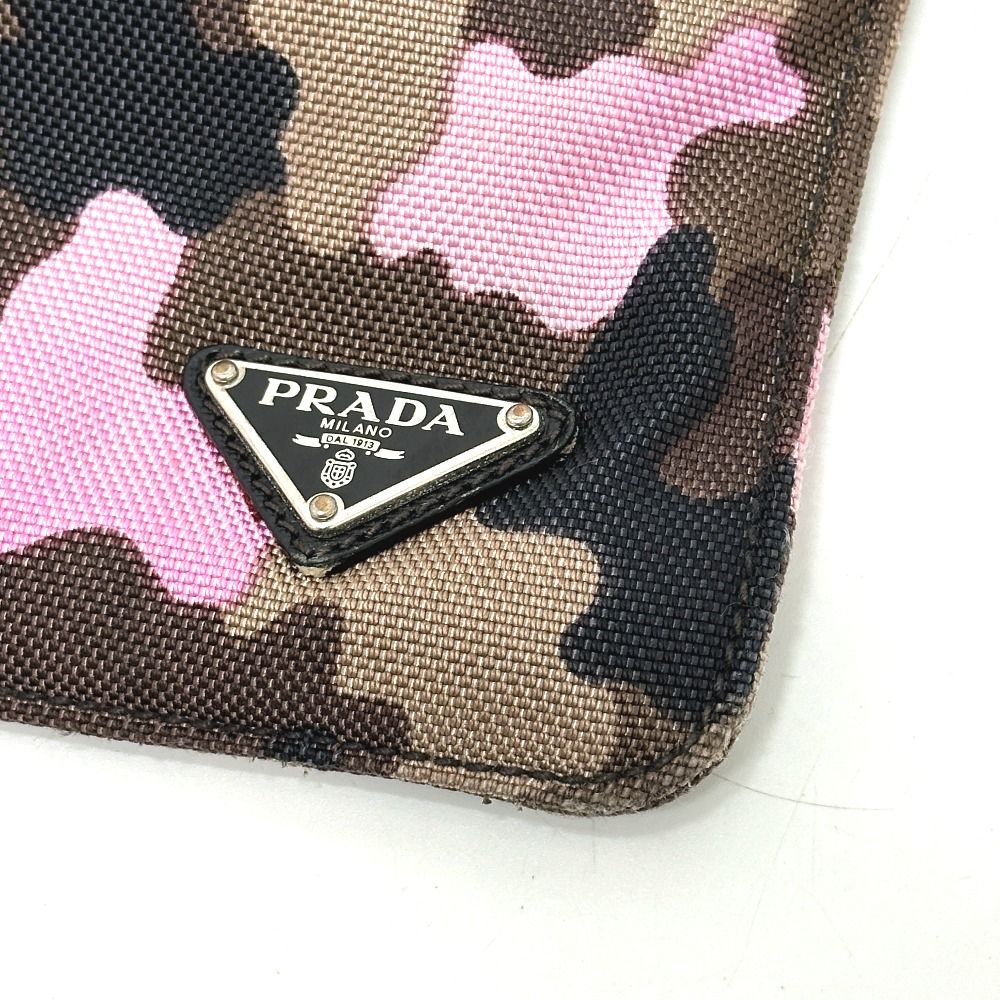 Prada Shoulder Bag Camouflage Canvas Multicolor — view 3
