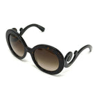 Prada Sunglasses Minimal Baroque Acetate Brown Eyewear