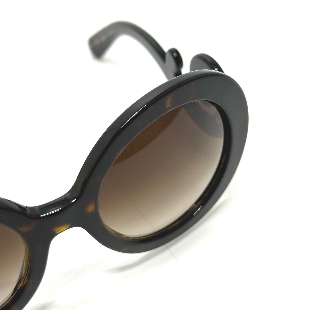 Prada Sunglasses Minimal Baroque Acetate Brown Eyewear — view 6