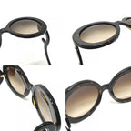 Prada Sunglasses Minimal Baroque Acetate Brown Eyewear — view 7