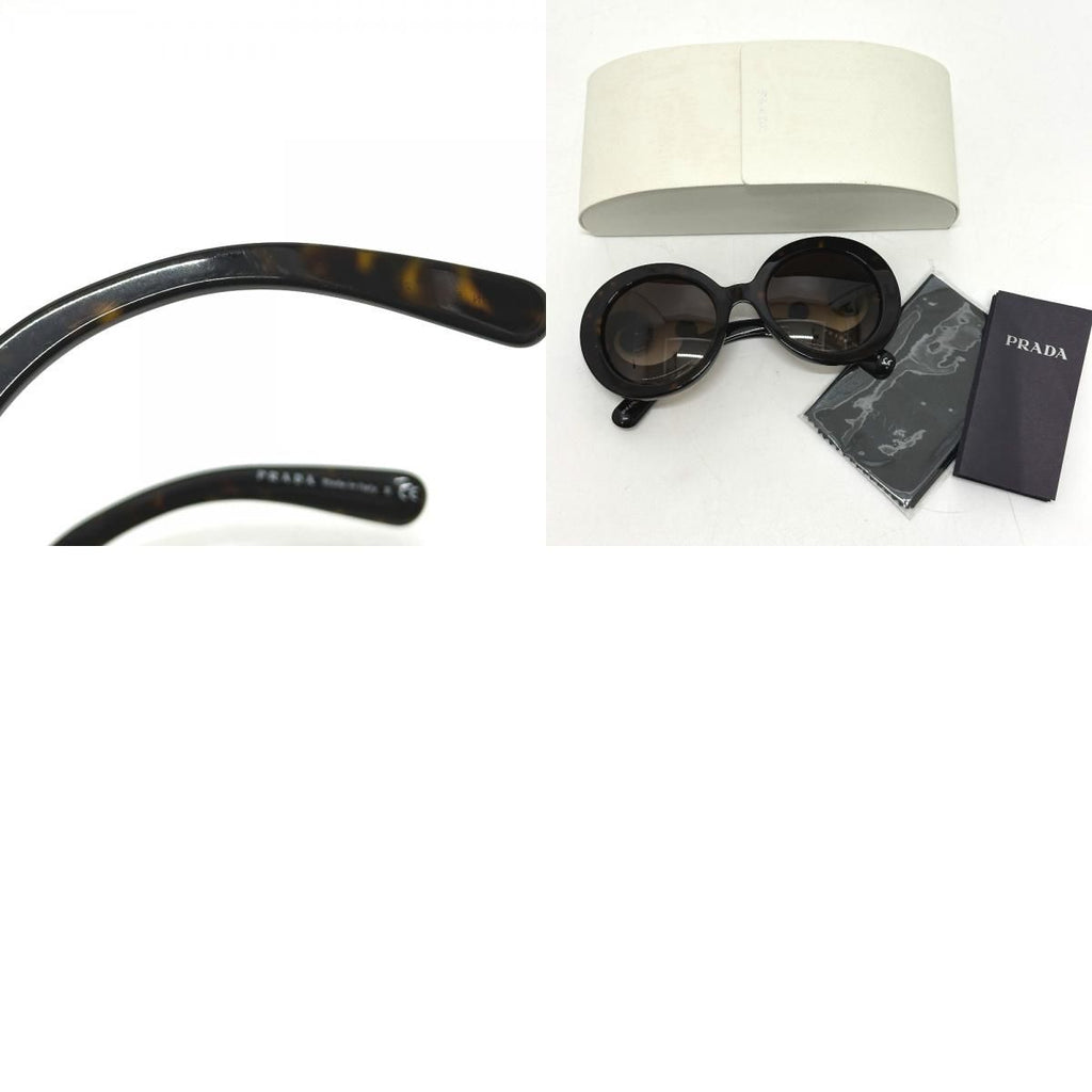 Prada Sunglasses Minimal Baroque Acetate Brown Eyewear — view 9