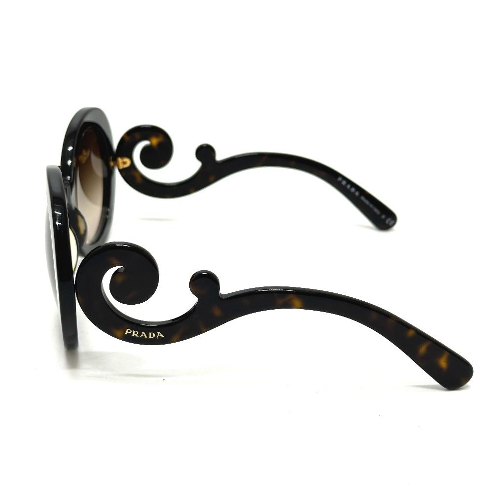 Prada Sunglasses Minimal Baroque Acetate Brown Eyewear — view 2