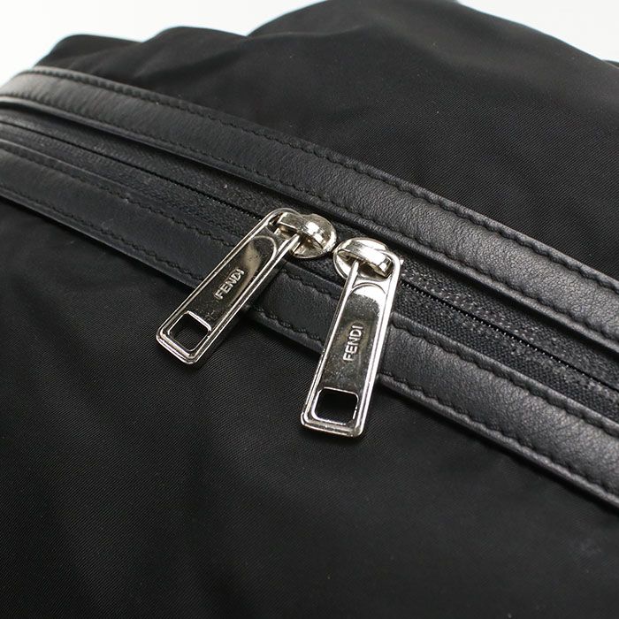 Fendi Backpack Nylon Black — view 4