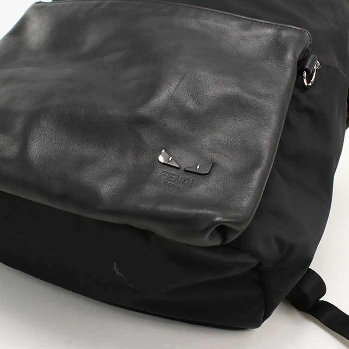 Fendi Backpack Nylon Black — view 5