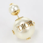 Dior Pearl Earrings Metal — view 4