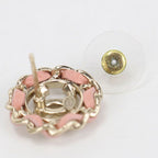 Chanel Rhinestone CC Logo Earrings Metal — view 3