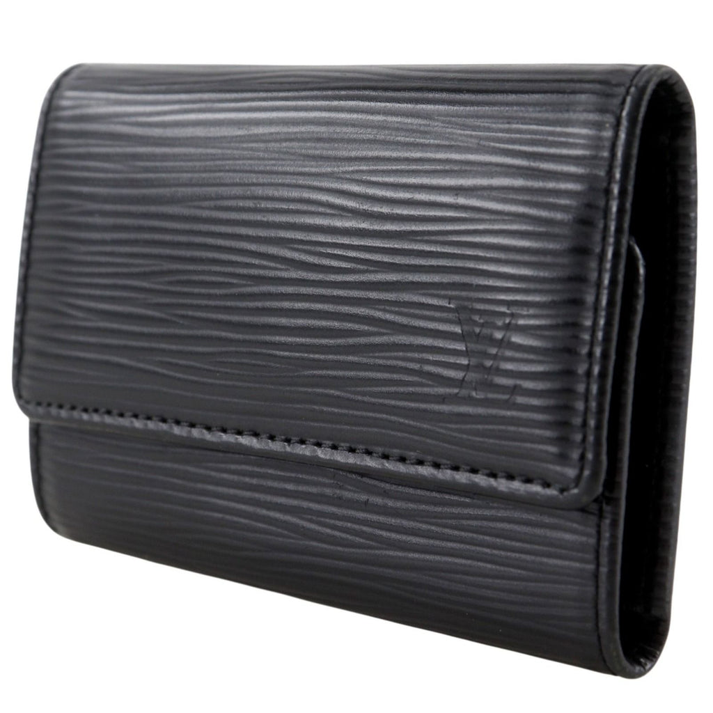 Louis Vuitton Multicles 6 Epi Leather Noir Black Key Case Key Holder — view 2