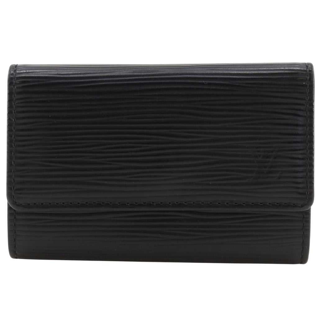 Louis Vuitton Multicles 6 Epi Leather Noir Black Key Case Key Holder