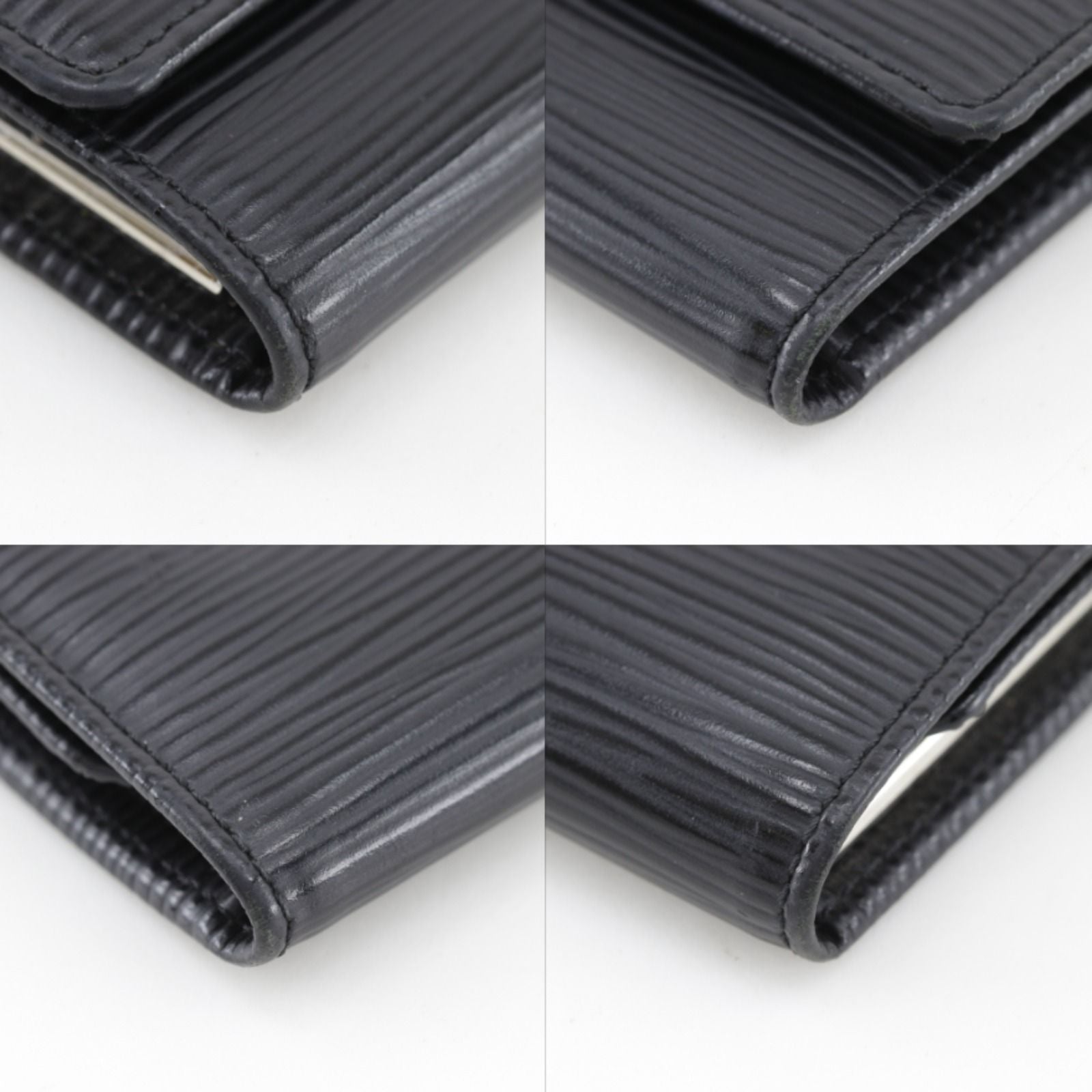Louis Vuitton Multicles 6 Epi Leather Noir Black Key Case Key Holder — view 4