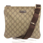 Gucci GG Supreme Shoulder Bag Crossbody All Over Pattern Beige