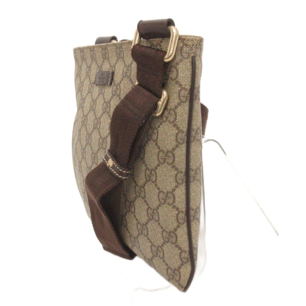 Gucci GG Supreme Shoulder Bag Crossbody All Over Pattern Beige — view 2